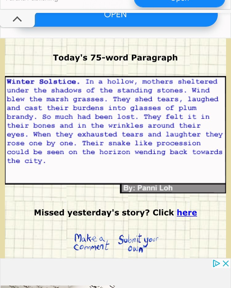 Winter Solstice Paragraph Planet