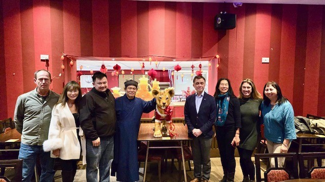 Abbot Zhao Visits Dragon Heart
